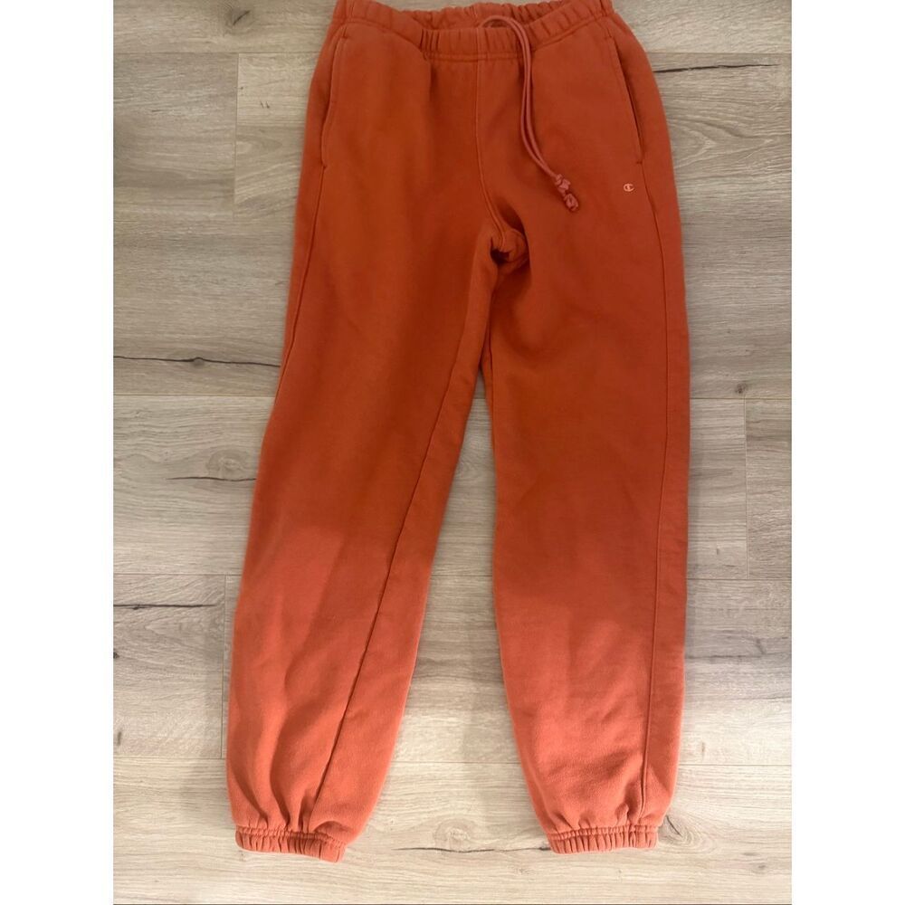 Size extra small orange women’s sweatpants by champion